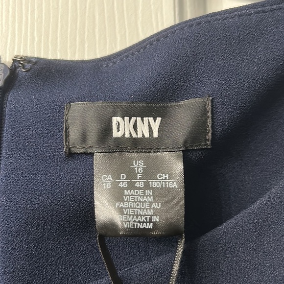 Navy DKNY dress NWT - Picture 4 of 6